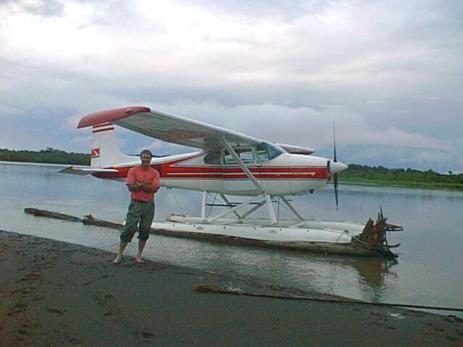 After the first eleven years on my river boat, I bought a floatplane in Canada and flew it down to the Amazon to start my air charter business. </p> <div700